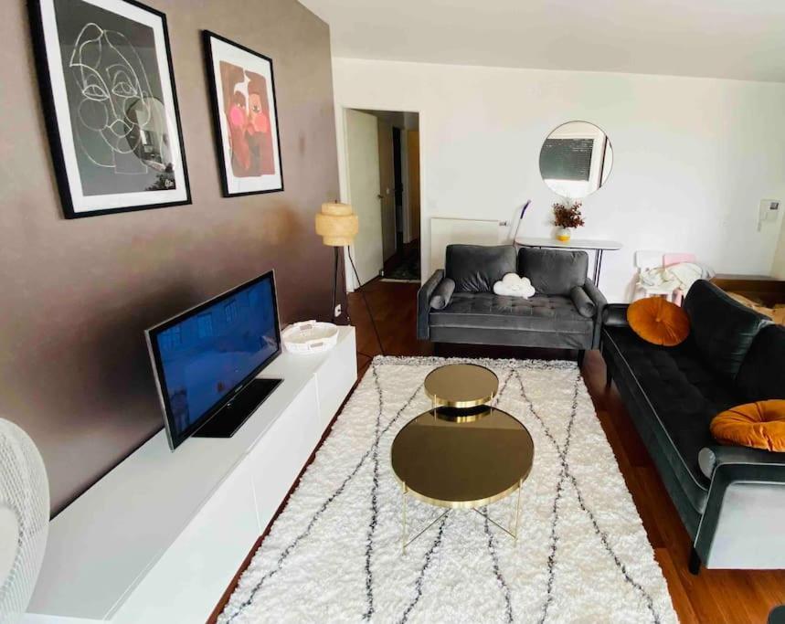 Appartement 80M2, Terrasse Sud, Metro 7 Direction Louvre A 8Minutes, Parking Sous-Sol, Proche Paris-Bercy Ιβρύ-συρ-Σεν Εξωτερικό φωτογραφία